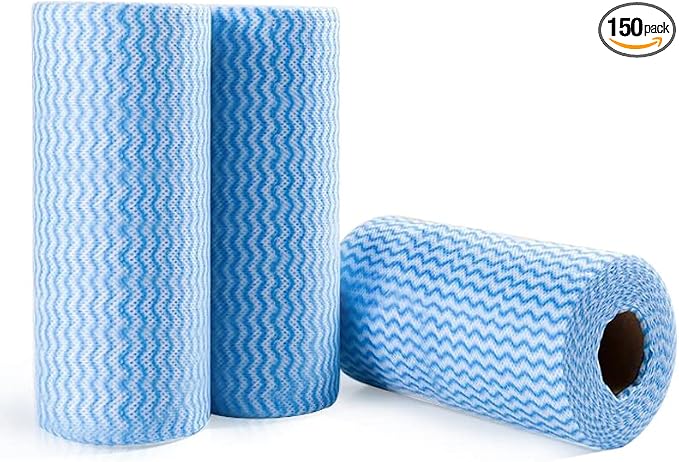 Handi Wipes Reusable Cloths, Heavy Duty Cleaning Cloths, J Cloth, Total 3 Rolls by JINYUDOME