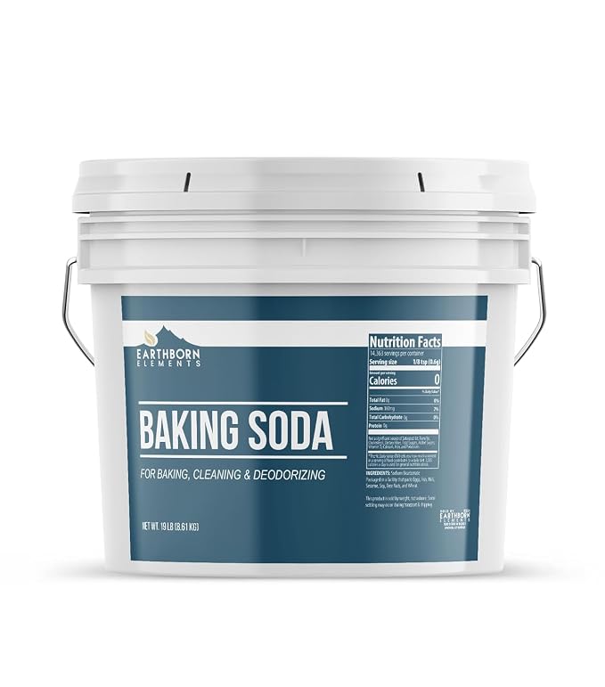 Earthborn Elements Baking Soda Sodium Bicarbonate, Cleaning & Deodorizing by EarthbornElements