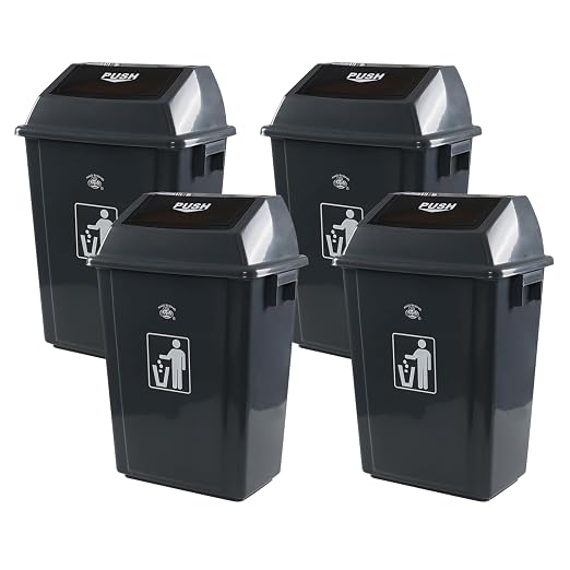 Readsky 13 Gallon Plastic Kitchen Trash Can by Readsky