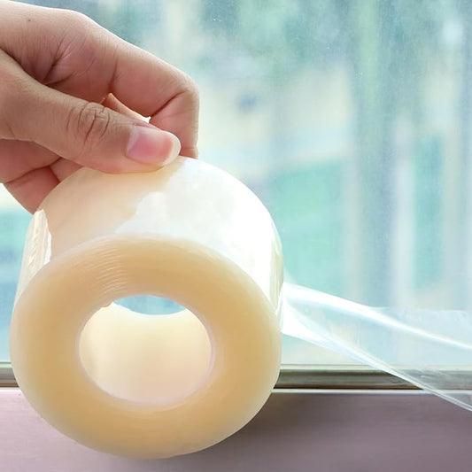 Transparent Window Seal Weather Sealing Tape 2 Inch x 35 Yards Weather by PackYard