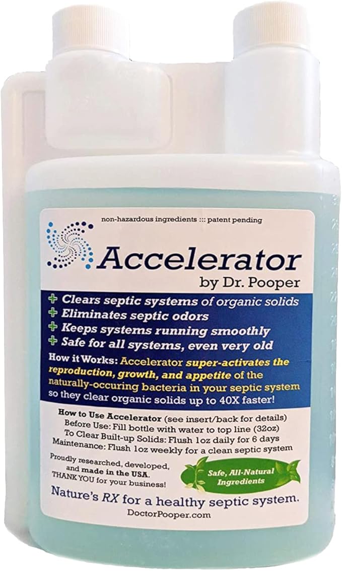 Dr. Pooper Accelerator Septic Tank Treatment by DrPooperSepticTreatments