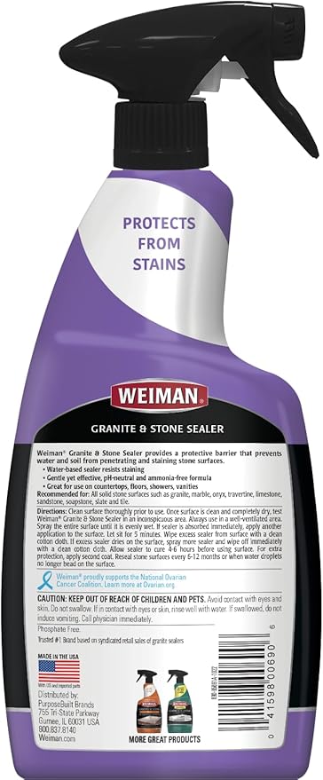 Weiman Granite & Stone Sealer Spray - Image 2