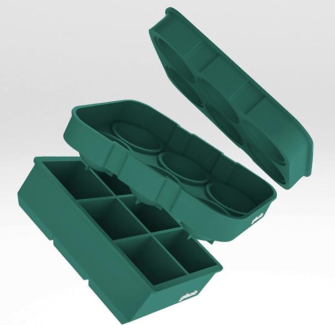 glacio Silicone Ice Cube Trays – Large Silicone Molds - Image 4