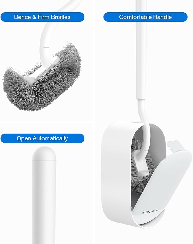 Bathroom Toilet Brush, OSCIOSS Toilet Cleaner Brush - Image 6