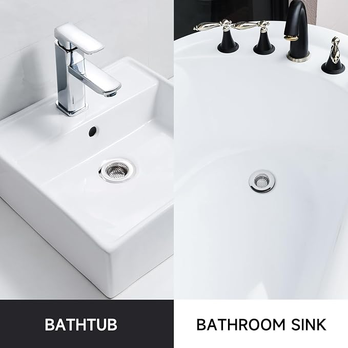 2PCS Bathtub Drain Strainer Cover - Image 4