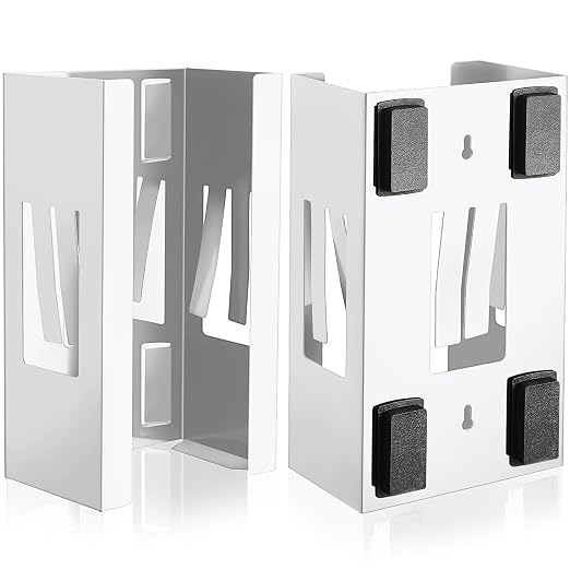 Lounsweer 2 Pcs Magnetic Glove Dispenser Holders Wall Mount Boxes of Gloves by Lounsweer