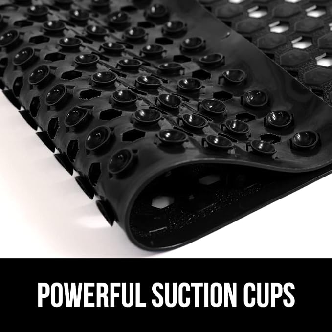 GORILLA GRIP Patented Square Shower Stall Mat, Small Bathtub Floor Mats - Image 3