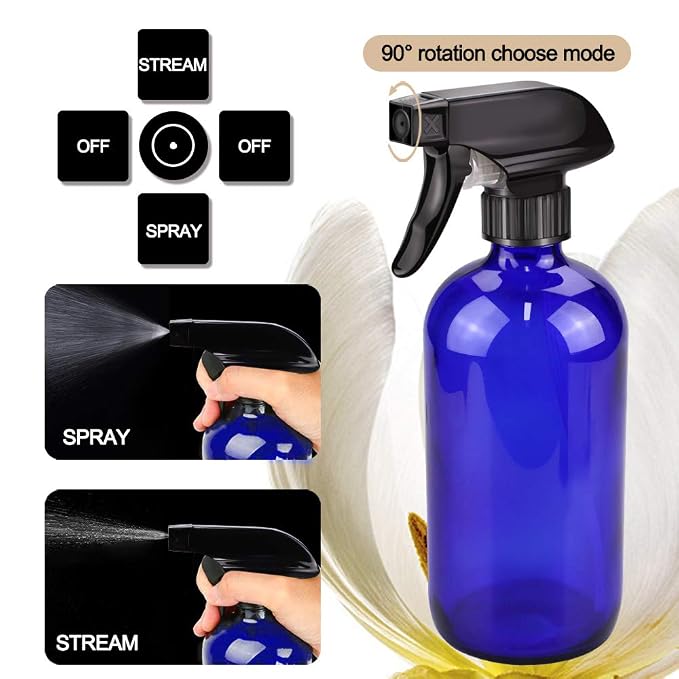 Glass Spray Bottle Kit×10, 9×10 ml Roller Bottles, Anti UV, Suitable - Image 2