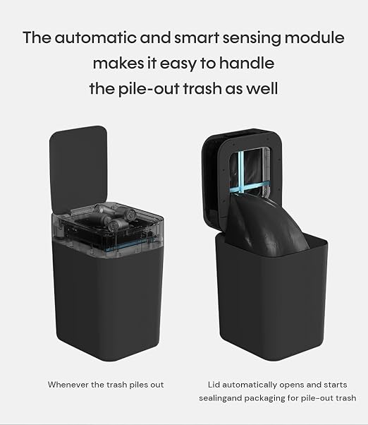 TOWNEW T1S 4.1 Gallon Automatic Self-Sealing and Self-Changing, Motion Sense - Image 3