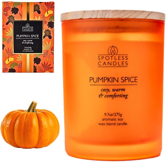 Pumpkin Spice Candle by SpotlessLeopard