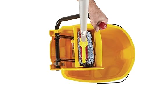 Rubbermaid Commercial Products WaveBrake 35 Qt. Side-Press Mop Bucket and - Image 12
