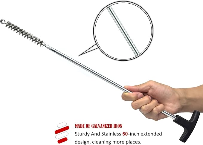 50 in Pipe Cleaning Brush Set - Image 5