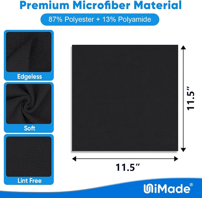 Microfiber Cleaning Cloth, 200 Pack Microfiber Towels - Image 2