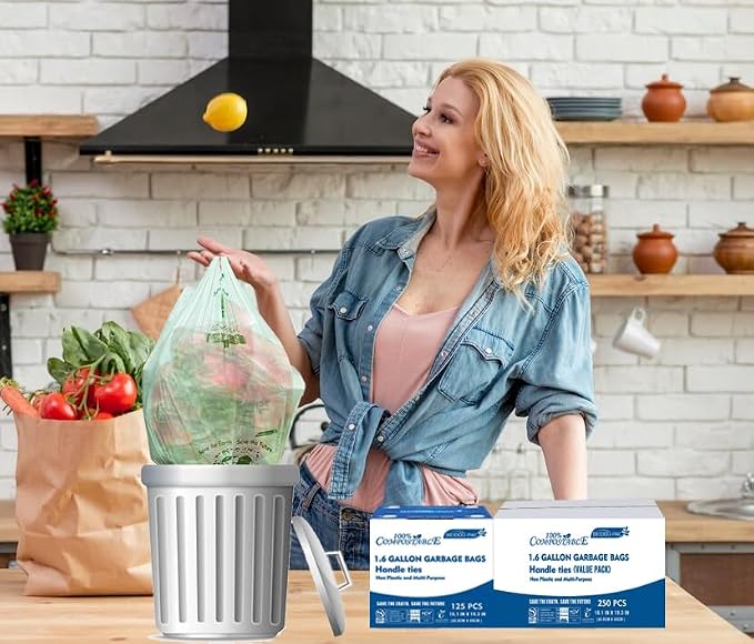 1.6 Gallon Compostable Trash Bags - Image 5