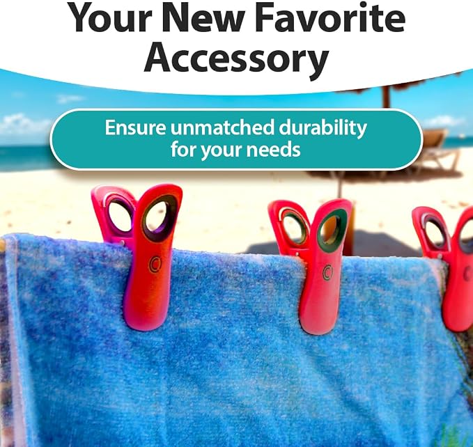 CoreClips Towel Clips for Beach Chairs - Image 4