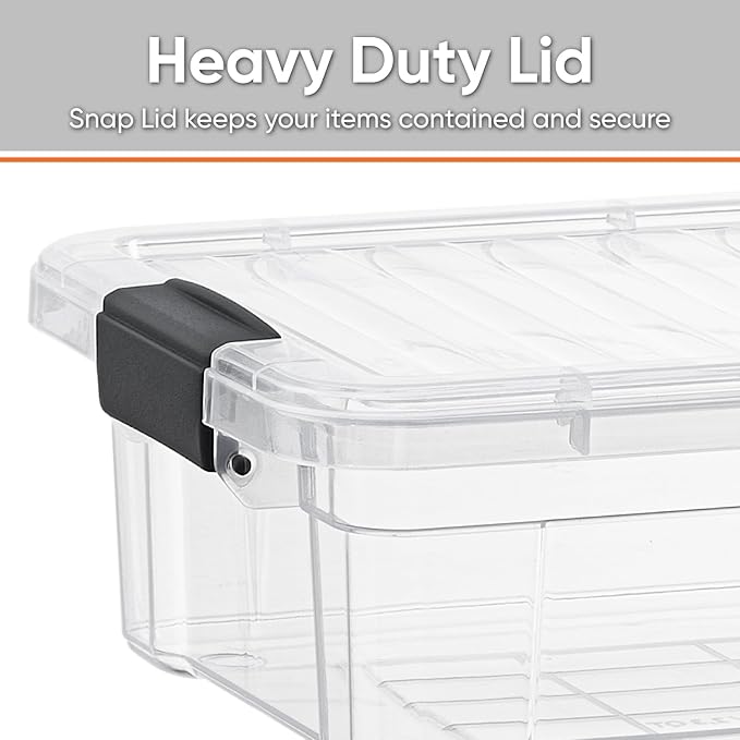 Superio Clear Storage Boxes - Image 3