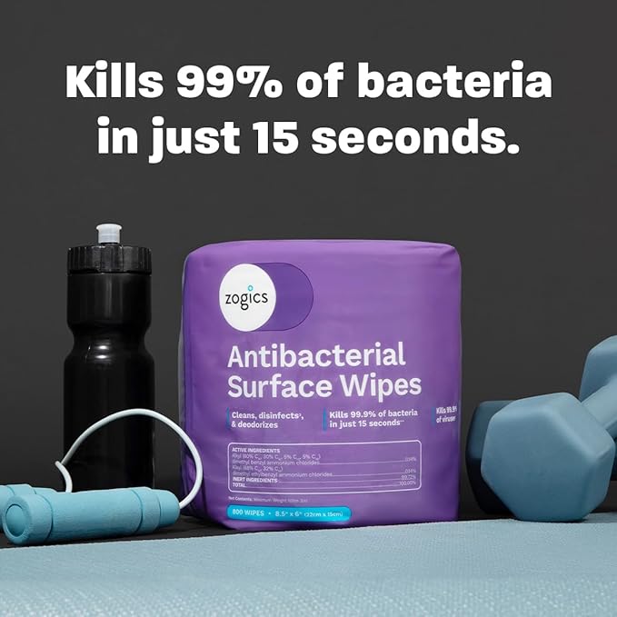 Zogics Antibacterial Disinfecting Wipes – - Image 6