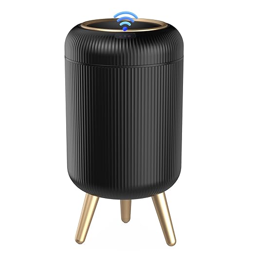 Bathroom Trash Can Automatic Touchless，3 Gallon Smart Motion Sensor Trash Bin by Onlcuk