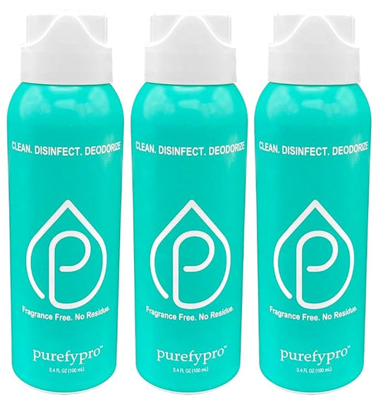 Purefypro Disinfectant Airesol Spray Kills 99.9999% Norovirus, Monkeypox Virus by PUREFYLIFE