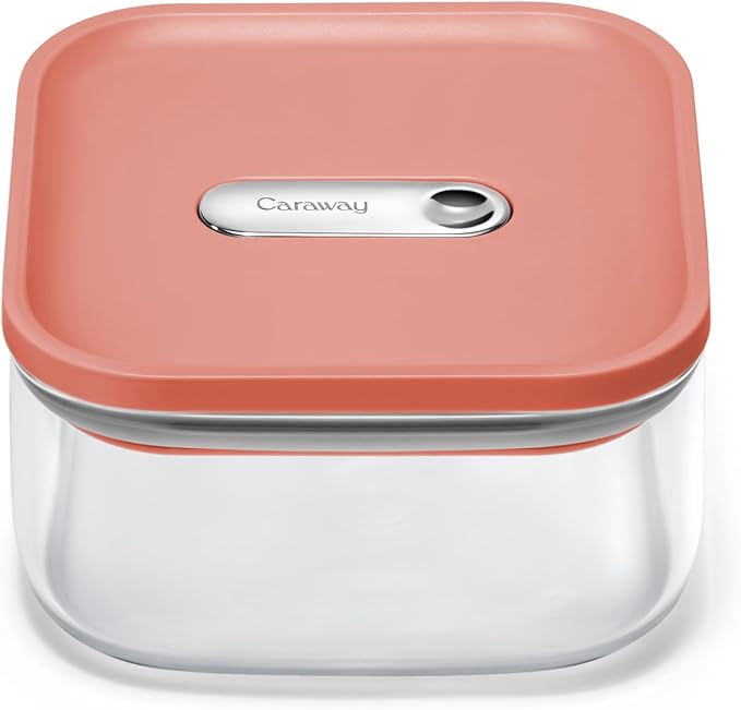 Caraway 1qt Glass Airtight Food Storage Container by Caraway