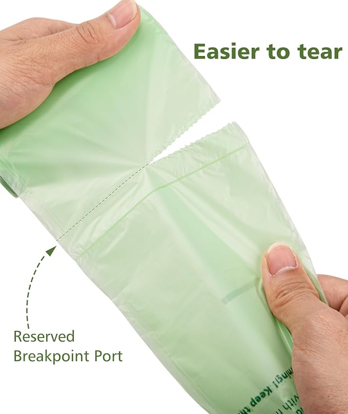 AYOTEE Small Compost Bags 2.6 Gallon Trash Bag, 3 Gallon, Small Waste Basket - Image 4