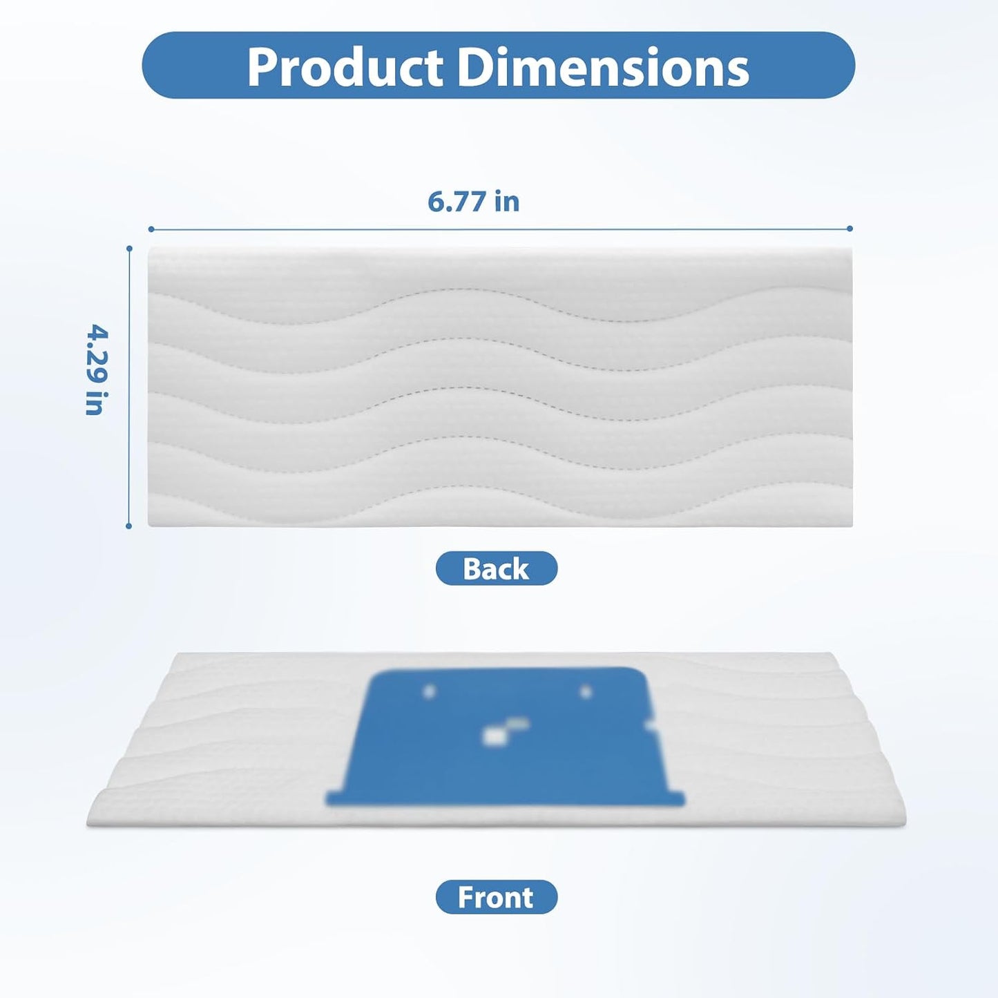 30 Pack M6 Disposable Microfiber Deep Clean Wet Pads for Jet m6 Series M6 (6110) (6012) (6112) Ultimate Robot Wet Cleaning Pad