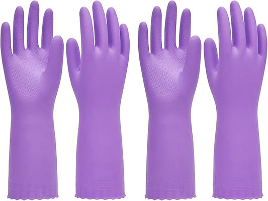 PACIFIC PPE 2 Pairs Reusable Dishwashing Cleaning Gloves by PACIFICPPE