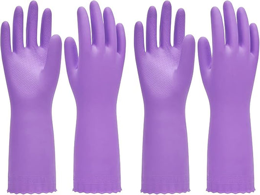 PACIFIC PPE 2 Pairs Reusable Dishwashing Cleaning Gloves by PACIFICPPE