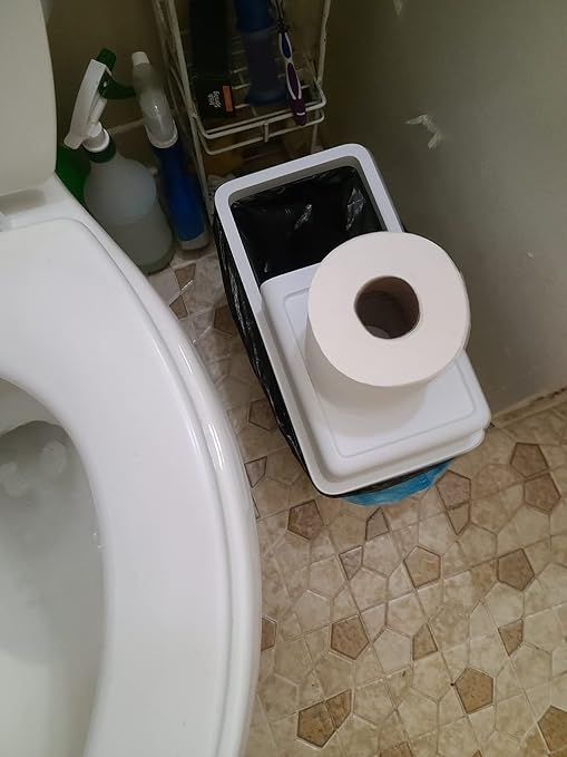 JOYBOS Bathroom Trash Can, Small Dogproof Garbage Can - Image 2