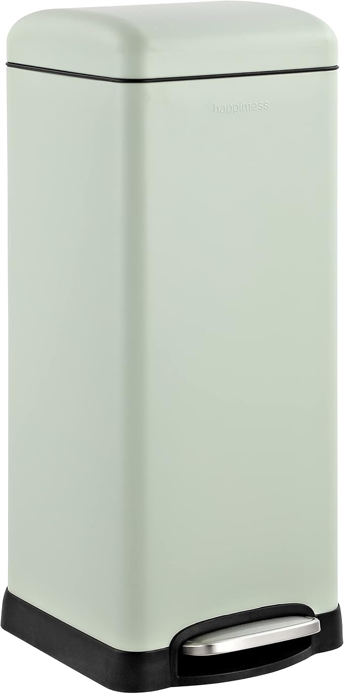 happimess HPM1007E Betty Retro 8-Gallon Step-Open Trash Can by Happimess