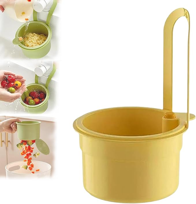 Faucet Hanging Strainer Kitchen Sink Food Waste Catcher Drain Basket, Plastic by Unknown