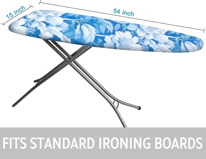 Ironing Board Cover and Pad 15x54 Inch Standard Ironing Board Cover - Image 3