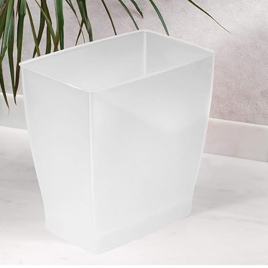 iDesign Small Bathroom Trash Can, Made in USA - Image 2