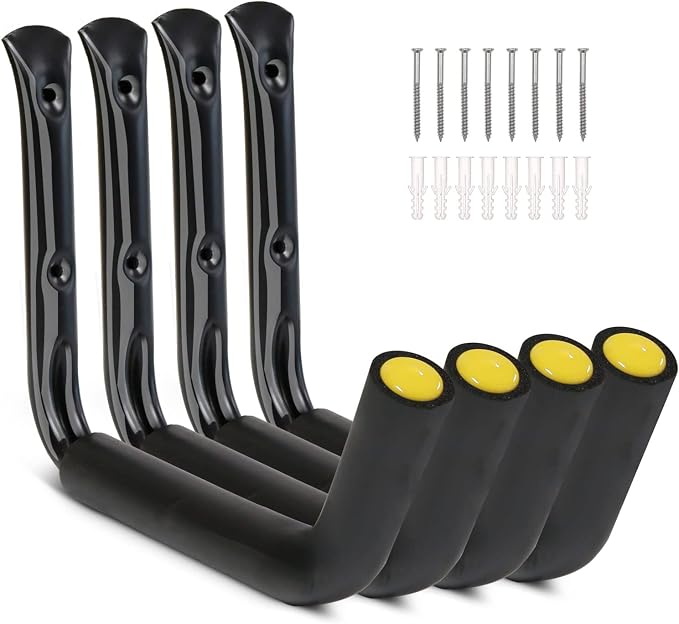 100 LB Capacity Heavy Duty Garage Storage Hooks Kayak Storage Hanger Wall by Well-Arranged