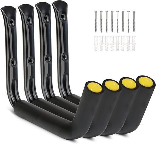 100 LB Capacity Heavy Duty Garage Storage Hooks Kayak Storage Hanger Wall by Well-Arranged