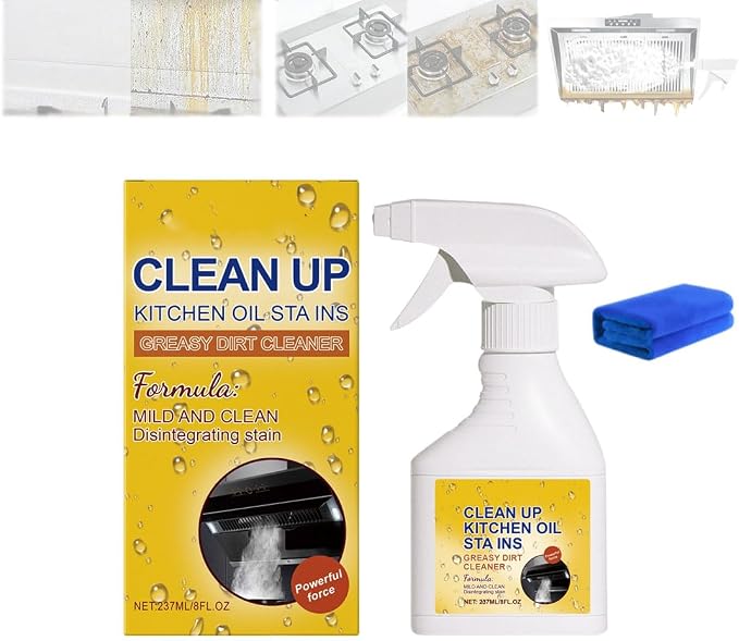 Heavy Duty Kitchen All-Purpose oil stains Cleaner Degreaser spray, Kitchen by Unknown