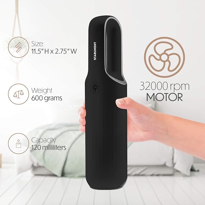 STARUMENT Portable Hand Vacuum Cleaner Handheld Cordless Cleaner - Image 4