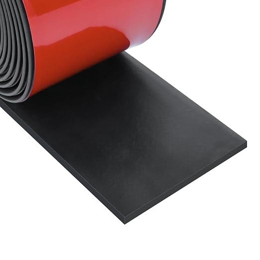 Neoprene Rubber Strips Self Adhesive Sheets, Rolls & Strips by Kikerike