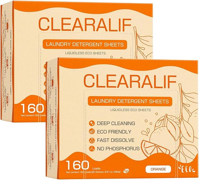 CLEARALIF Laundry Detergent Sheets, Apartments by CLEARALIF
