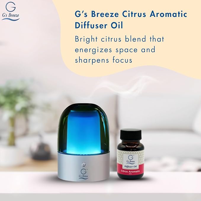 G's Breeze Citrus Aromatic Diffuser Oil Refill - Image 8