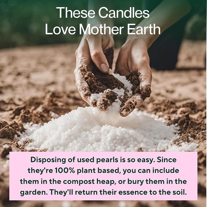 LILY LADUE Sand Candle Kit - 1Lb/16Oz Pearled Candles Sand and Wicks - Image 7