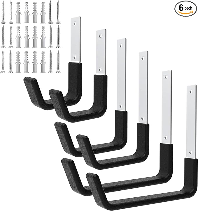 Heavy Duty Utility Hooks for Garage Storage Utility Hooks Wall Mount, Garage by Juformin