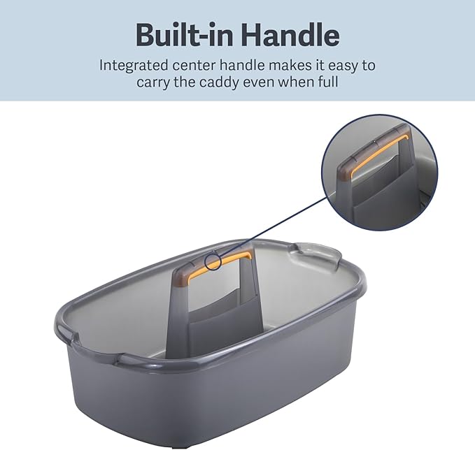 Casabella Plastic Multipurpose Cleaning Storage Caddy - Image 3