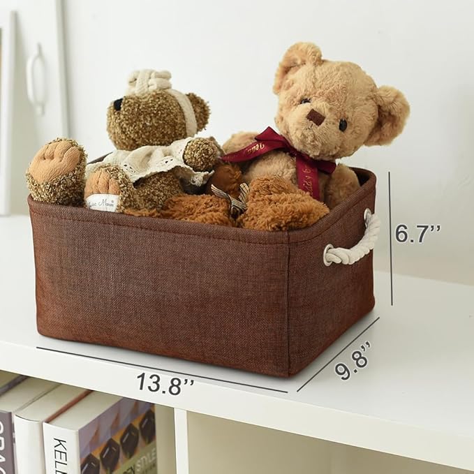 WarmHome Fabric Storage Bin Shelf Basket - Image 5