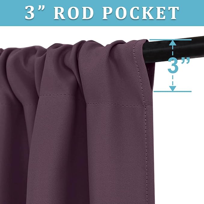 RYB HOME Bathroom Window Curtains - Image 2