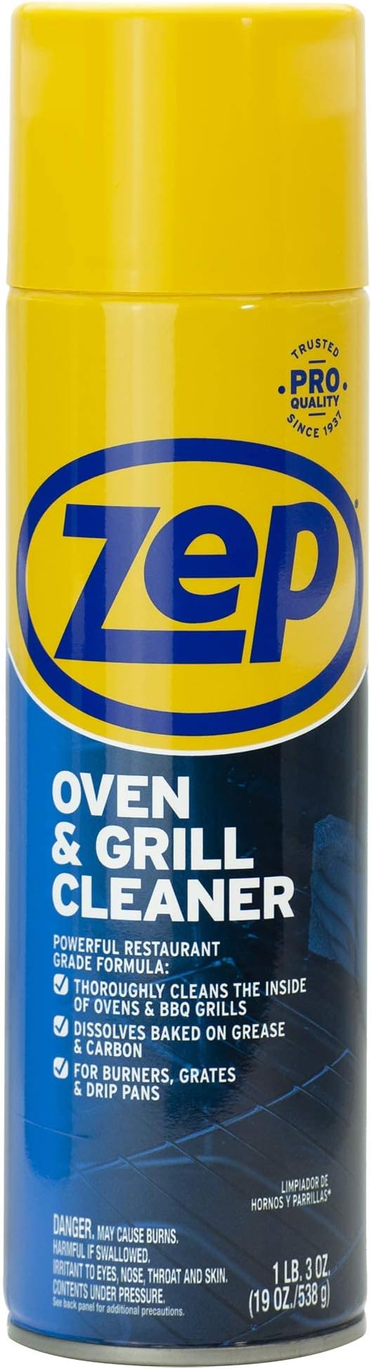 Zep ZUOVGR19 Heavy-Duty Oven and Grill Cleaner 19 Ounces by Zep