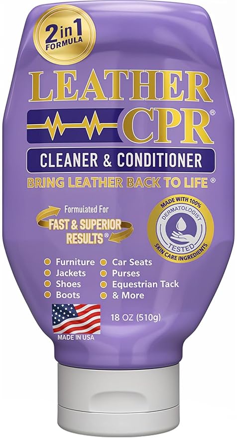 Leather CPR Cleaner & Conditioner 18oz by CPRCleaningProducts
