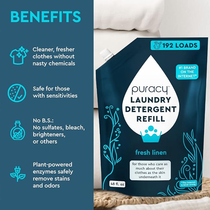Puracy Laundry Detergent Refill - Image 2