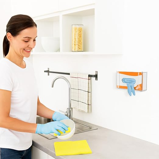 2 Packs Acrylic Glove Holder for Wall Mount - Image 6