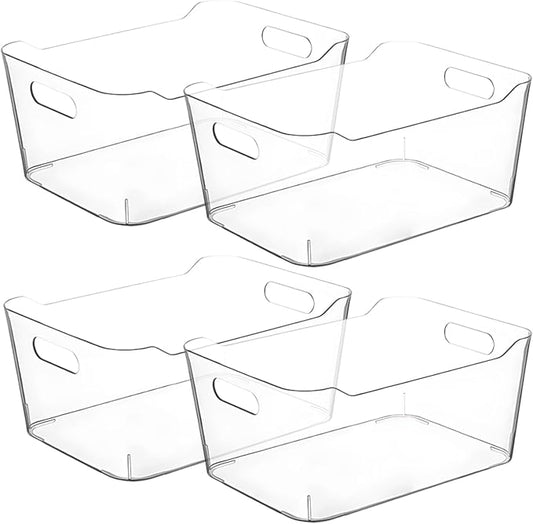 Clear Storage Bins, Pantry Organizers and Storage Containers Fridge Organizer by CONTROLKITCHEN